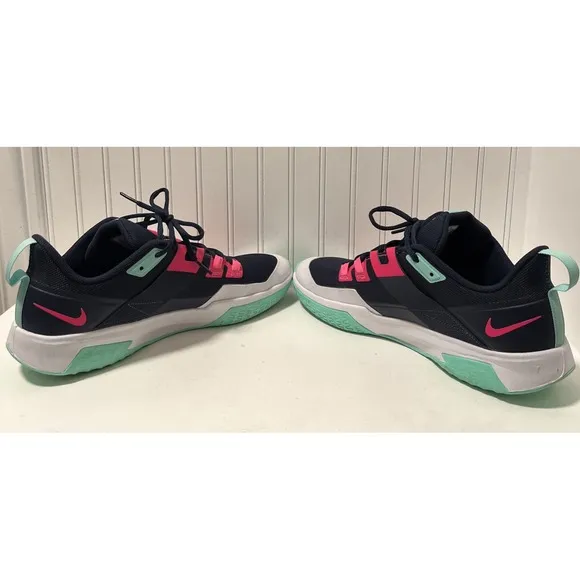 NikeCourt Vapor Lite Men's Hard Court Tennis Athletic Shoes Obsidian Size 12