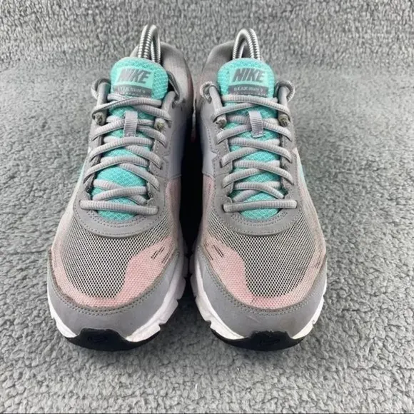 NIKE REAX RUN 9 Shoes‎ Womens 8 Running Training Gray Turquoise Sneakers Lace Up