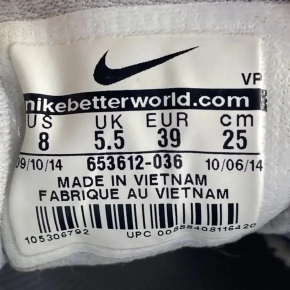 NIKE REAX RUN 9 Shoes‎ Womens 8 Running Training Gray Turquoise Sneakers Lace Up