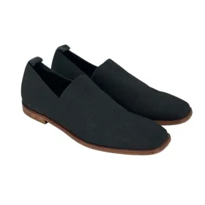 Nikki Chasin Elastic Marcel Loafer Shoes Flats Womens Size 39 Black Minimalist