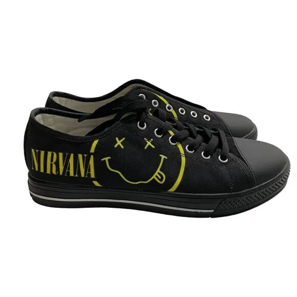 Nirvana Sneakers - Stylish‎ and Comfortable Shoes Sneakers Sz M7/F9 missing lace