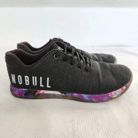 No Bull Outwork Superfabric Sneakers Women's 10 Men’s 8.5 Black Shoes Running  -