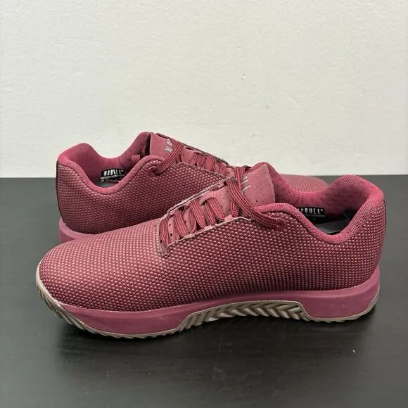 No Bull Superfabric Impact Training Shoes Cabernet‎ Gum Maroon Mens 8 Womens 9.5