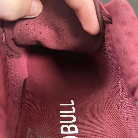 No Bull Superfabric Impact Training Shoes Cabernet‎ Gum Maroon Mens 8 Womens 9.5