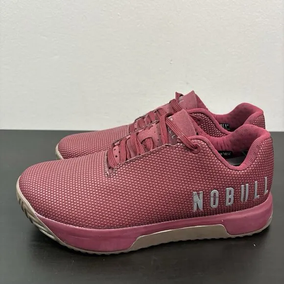 No Bull Superfabric Impact Training Shoes Cabernet‎ Gum Maroon Mens 8 Womens 9.5