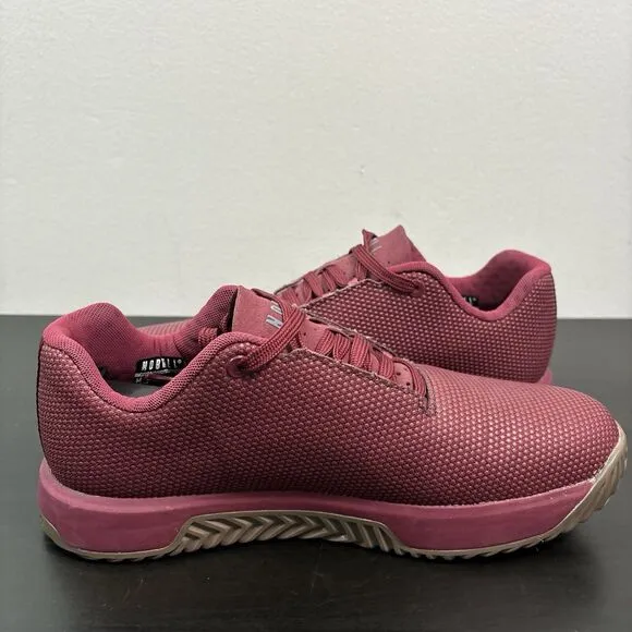 No Bull Superfabric Impact Training Shoes Cabernet‎ Gum Maroon Mens 8 Womens 9.5