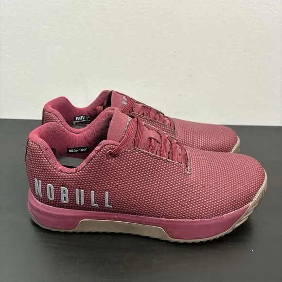 No Bull Superfabric Impact Training Shoes Cabernet‎ Gum Maroon Mens 8 Womens 9.5