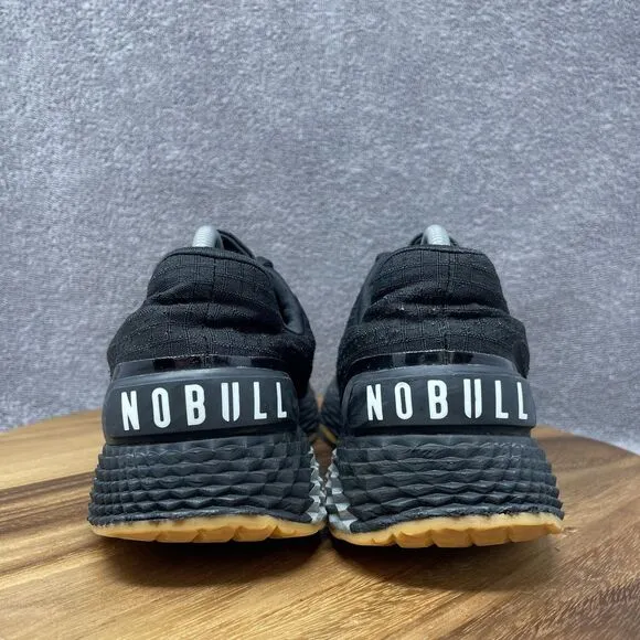 Nobull All Day Ripstop Runner Men's Size 9.5 Running Training Shoes Black Gum