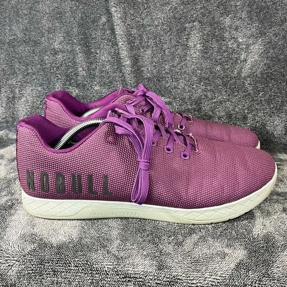NOBULL Deep Purple Trainer SuperFabric Training Shoes Men's Size 12/ Women's 13.