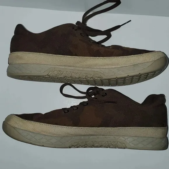 Nobull Grizzly Camo CrossFit Training Gym Shoes Men’s 12 or Women’s 13.5 Brown