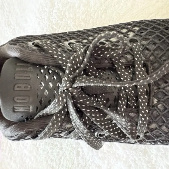 NoBull Night Camo Black Mesh Runner Running Shoes Mens Size 8 Women's 9.5