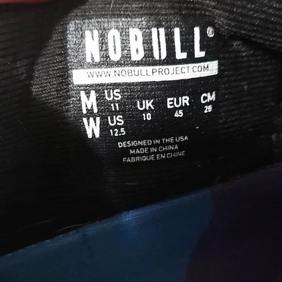 NoBull Outwork Training Athletic Shoes Black Sunset