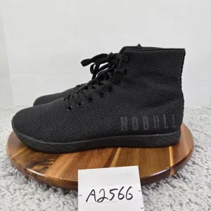 Nobull Project Outwork Triple Black High Top Athletic Gym Training Shoes Mens 10