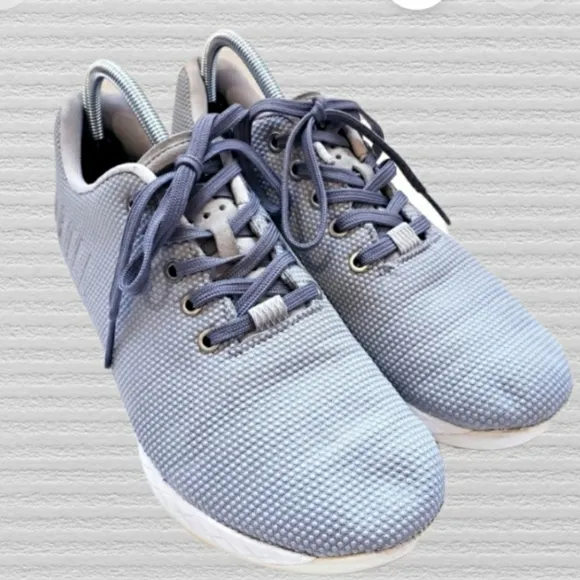 NOBULL SUPER FABRIC GRAY LOW TRAINING SHOES SNEAKER MEN'S 9 Women's 10.5