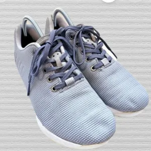 NOBULL SUPER FABRIC GRAY LOW TRAINING SHOES SNEAKER MEN'S 9 Women's 10.5