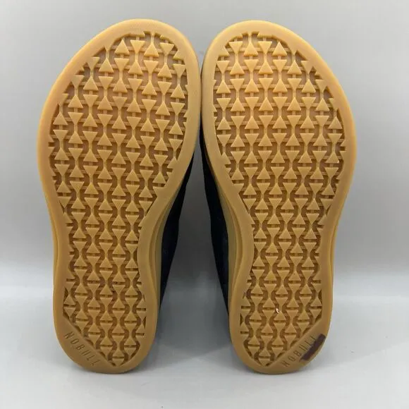 Nobull Toomey Women Size 8 Shoes Blue Black Gum Bottom Canvas Training Sneakers