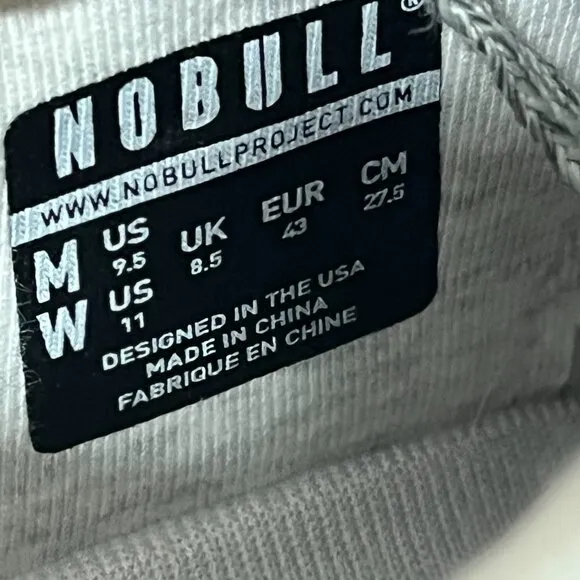 NOBULL Women's Outwork Gray Pink Athletic Training Workout Shoes