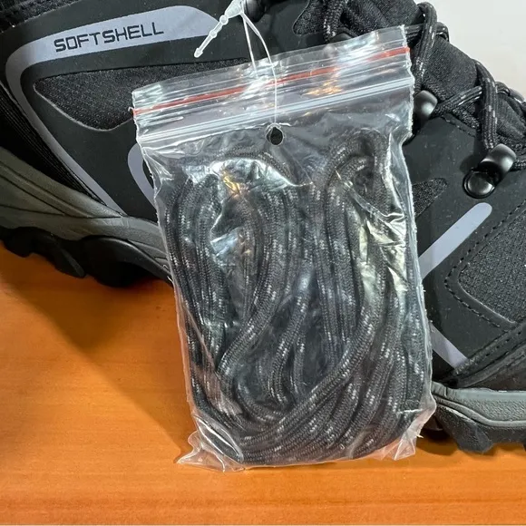 Nortiv8 Black Softshell Waterproof Men's Hiking Boot Size 13
