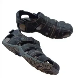 Nunn Bush Men's Sandal Rio Bravo Fisherman Shoes 84799-001 Black Lightweight 10M