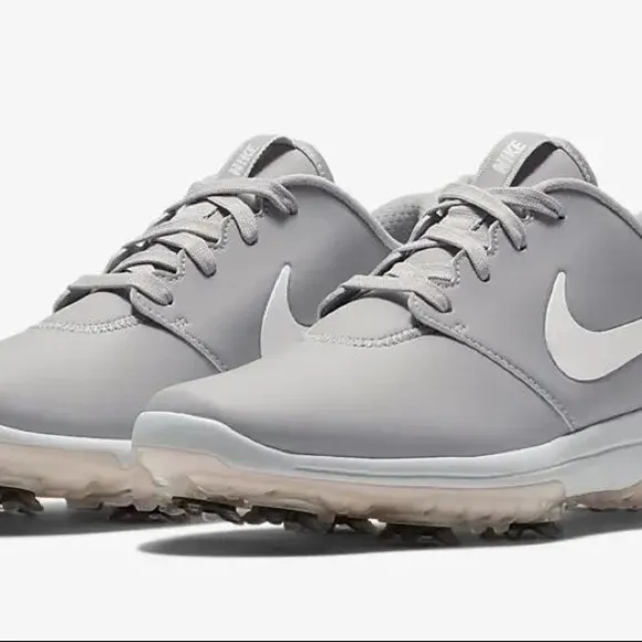 NWOB Nike Roshe G Tour Gold Shoe Wolf Gray - 7