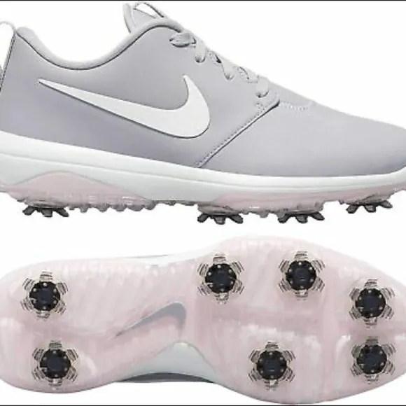 NWOB Nike Roshe G Tour Gold Shoe Wolf Gray - 7