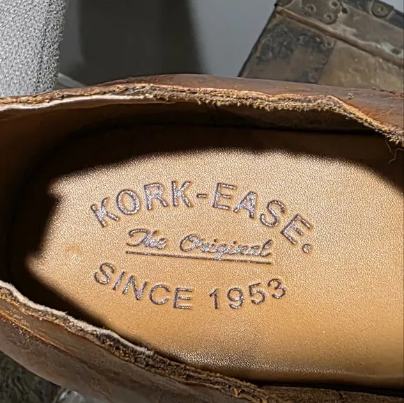 NWOT Kork-Ease Rori Laceless Leather Versatile Oxford Shoes in Tan Rum. 11M
