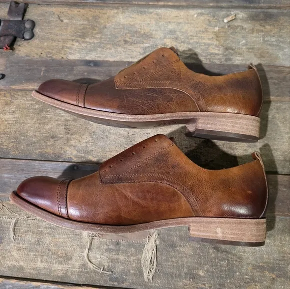 NWOT Kork-Ease Rori Laceless Leather Versatile Oxford Shoes in Tan Rum. 11M