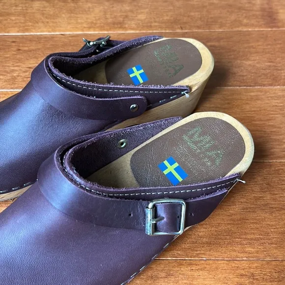 NWOT Mia Alma Made In Sweden Women's Clog Shoes Size 36