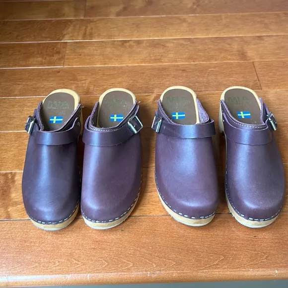NWOT Mia Alma Made In Sweden Women's Clog Shoes Size 36