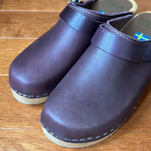 NWOT Mia Alma Made In Sweden Women's Clog Shoes Size 36