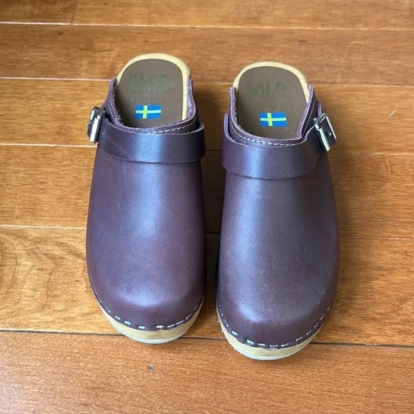 NWOT Mia Alma Made In Sweden Women's Clog Shoes Size 36