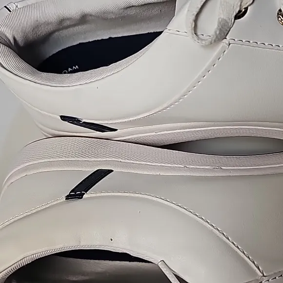 NWOT Sperry Top-Sider Charter LTT Court Sneakers Tennis Shoes Leather White 12