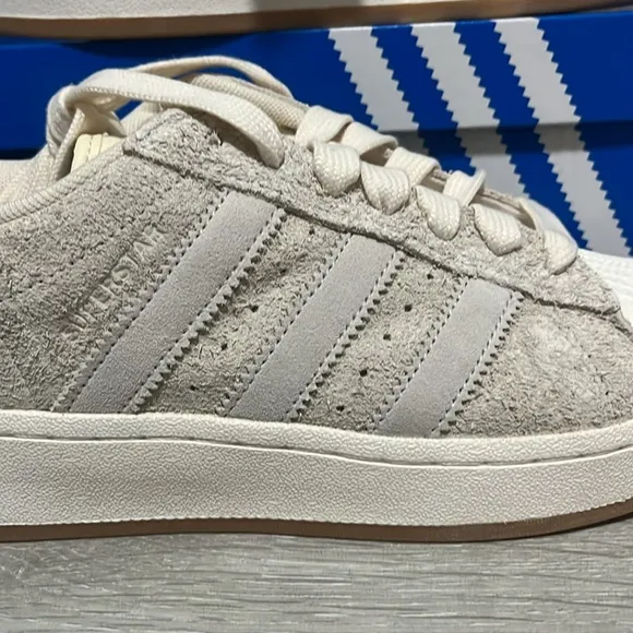 NWT Adidas Originals Superstar XLG Women's Shoes - Beige/Wonder White - IG2124