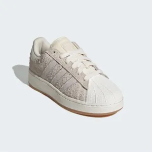 NWT Adidas Originals Superstar XLG Women's Shoes - Beige/Wonder White - IG2124