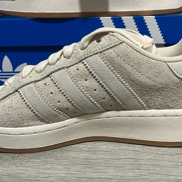 NWT Adidas Originals Superstar XLG Women's Shoes - Beige/Wonder White - IG2124