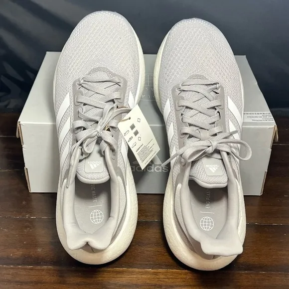 💥NWT💥 Adidas PureBoost Jet Grey/White BRAND NEW 11
