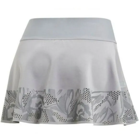 Nwt Adidas Stella McCartney Gray Pretty Tennis Skort Skirt w/ Shorts L Large