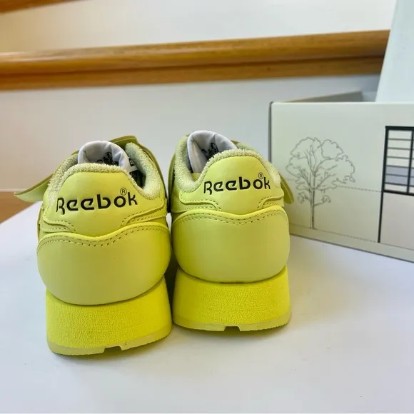 NWT Eames x Reebok Collab Sneaker Aloe Yellow Green Neon Sneakers Unisex shoes
