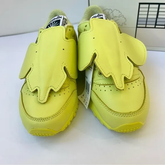 NWT Eames x Reebok Collab Sneaker Aloe Yellow Green Neon Sneakers Unisex shoes
