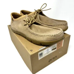 NWT Earth Mens Kalso Tan Darby Suede Gum Sole Shoes Size 10.5