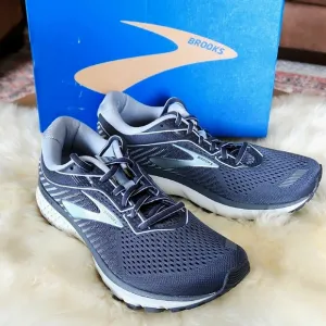 NWT IOB Brooks Ghost 12 Women's Size 8.5 Running Sneakers 🩶🏃‍♀️💙