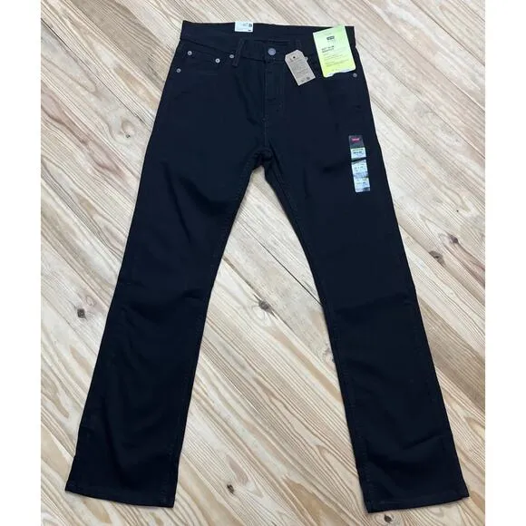 NWT Levi’s 527 Slim Bootcut 30x30 Black