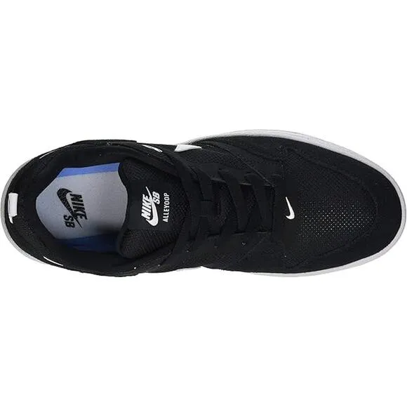 NWT Nike Men's Training Track Shoe Alleyoop SB ,Black/White-Size 11