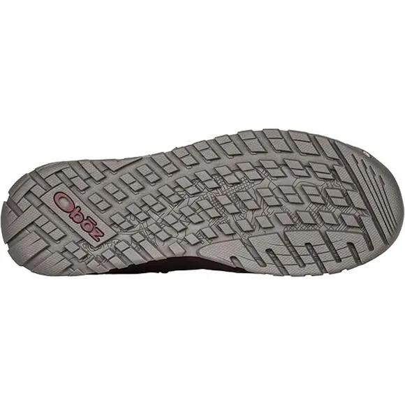 NWT Oboz Women's Jeannette Low Casual Shoe, Dark Dahlia, 7.5