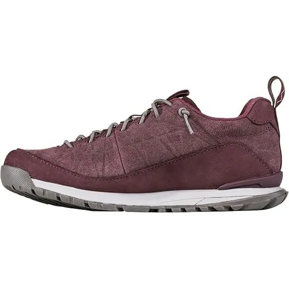 NWT Oboz Women's Jeannette Low Casual Shoe, Dark Dahlia, 7.5