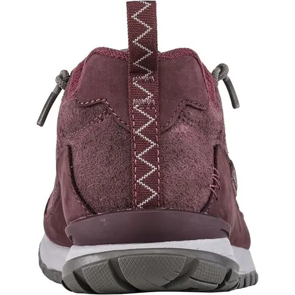 NWT Oboz Women's Jeannette Low Casual Shoe, Dark Dahlia, 7.5