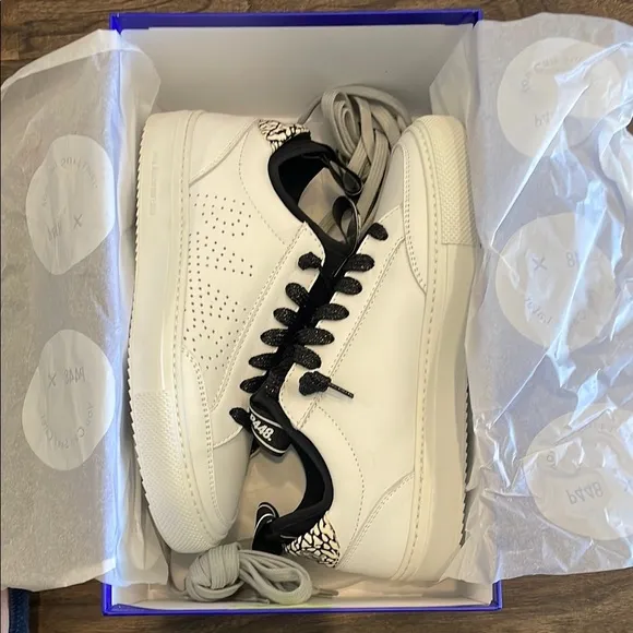 NWT P448 Women’s Sohosock White Sneakers