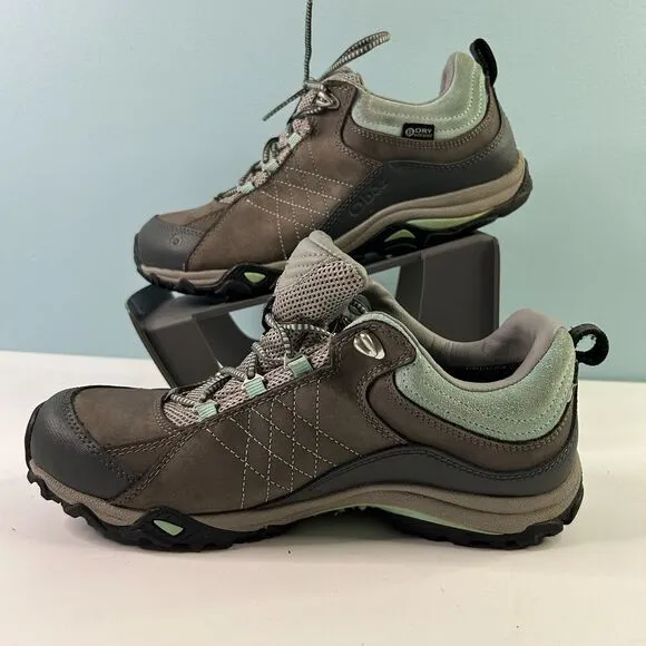 Oboz Sapphire Low Waterproof Hiking Shoe Women's Size 9.5 O-Fit Insoles B-Dry