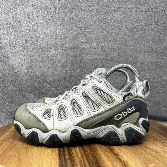 Oboz Sawtooth II Low B-DRY Waterproof Frost Women's US 6.5 Hiking Shoes Low Gray
