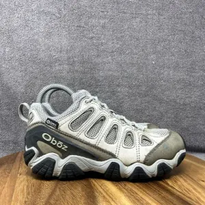 Oboz Sawtooth II Low B-DRY Waterproof Frost Women's US 6.5 Hiking Shoes Low Gray